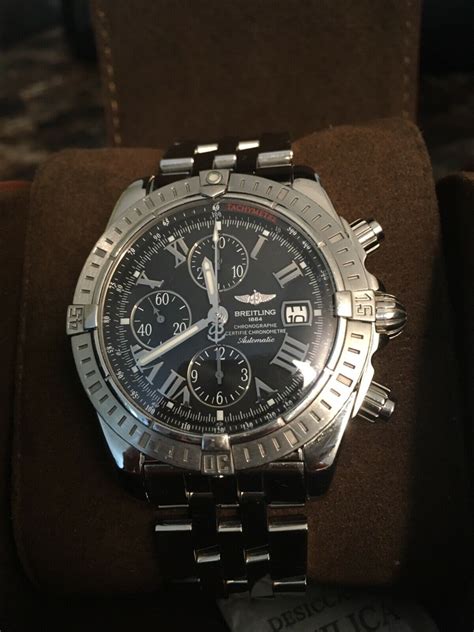 breitling 1884 chronographe certifie chronometre.